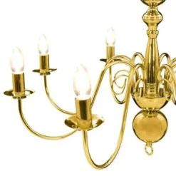 vidaXL - Kroonluchter - Goud - Metaal