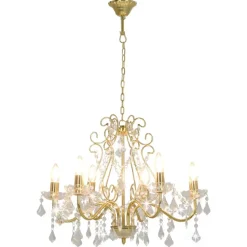 vidaXL - Kroonluchter - Goud - Metaal