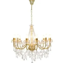 vidaXL - Kroonluchter - Goud - Metaal