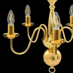 vidaXL - Kroonluchter - Goud - Metaal