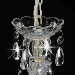 vidaXL - Kroonluchter - Wit - Metaal