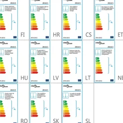 vidaXL - Kroonluchter - Zwart - Metaal