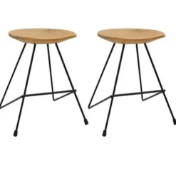 vidaXL - Kruk - Bruin - Hout