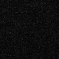 vidaXL - Kruk - Zwart - Stof