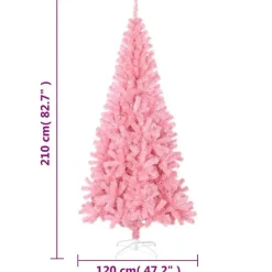 vidaXL - Kunstboom - Roze - 210 x 110 cm
