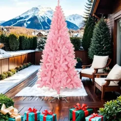 vidaXL - Kunstboom - Roze - 210 x 110 cm