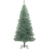 vidaXL - Kunstkerstboom - Groen - 210 cm