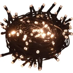 vidaXL - Kunstkerstboom met 150 LED's en sneeuw 150 cm - Groen en wit - PVC