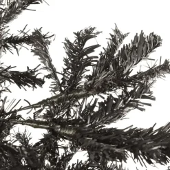 vidaXL - Kunstkerstboom met 486 tips en staal standaard 240 cm - Zwart - PVC