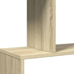 vidaXL - 5-laags Boekenkast voor woonkamers - Sonoma eiken - Hout - 70x24x161 cm