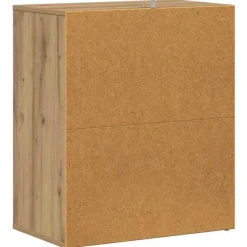 vidaXL - 5-laags Schoenenkast 10 paar - Artisana eiken - 60x35x70 cm