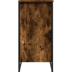 vidaXL - 4-laags Schoenenkast 12 paar - Gerookt eiken - Hout - 80x38x78 cm