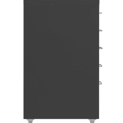 vidaXL - Ladeblok - Antraciet - Metaal