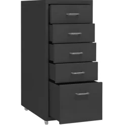 vidaXL - Ladeblok - Antraciet - Metaal