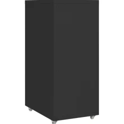 vidaXL - Ladeblok - Zwart - Metaal