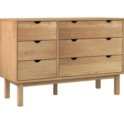 vidaXL - Ladekast - Bruin - Grenenhout