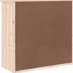 vidaXL - Ladekast - Bruin - Grenenhout