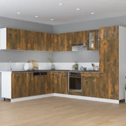 vidaXL - Ladekast - Bruin - Bewerkt hout