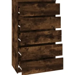 vidaXL - Ladekast - Bruin - Bewerkt hout