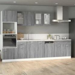 vidaXL - Ladekast - Bruin - Bewerkt hout