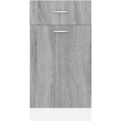 vidaXL - Ladekast - Bruin - Bewerkt hout