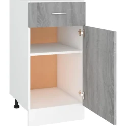 vidaXL - Ladekast - Bruin - Bewerkt hout