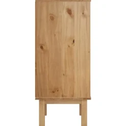 vidaXL - Ladekast - Bruin - Grenenhout