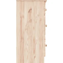 vidaXL - Ladekast - Bruin - Grenenhout