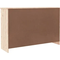 vidaXL - Ladekast - Bruin - Grenenhout
