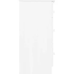 vidaXL - Ladekast - Wit - Grenenhout