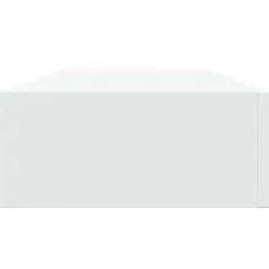 vidaXL - Ladeschap - Wit - MDF