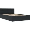 vidaXL - LED Bed frame met opbergruimte - Zwart - Kunstleer - 140x200 cm