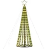 vidaXL - Led-kerstboom - Warmwit - 180 cm