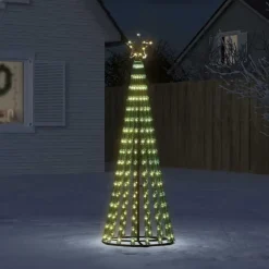 vidaXL - Led-kerstboom - Warmwit - 180 cm