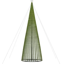 vidaXL - Led-kerstboom - Warmwit - 500 cm