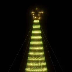 vidaXL - Led-kerstboom - Warmwit - 500 cm