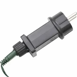 vidaXL - LED-kerstboom met spikes 495 LEDs 123x300,5 cm - Warmwit - Koper, ijzer