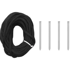 vidaXL - LED-kerstboom met spikes 688 LEDs 100x300 cm - Warmwit - Koper, ijzer