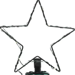 vidaXL - LED-kerstboom met spikes 688 LEDs 100x300 cm - Koudwit - Koper, ijzer