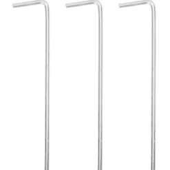 vidaXL - LED-kerstboom met spikes 447 LEDs 106x250 cm - Warmwit - Koper, ijzer