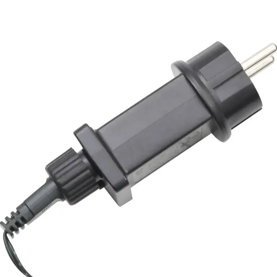 vidaXL - Led-slinger - Pastel multicolour and dark green - 45 m