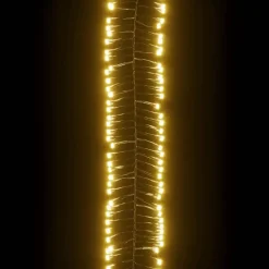 vidaXL - Led-slinger - Warmwit en donkergroen