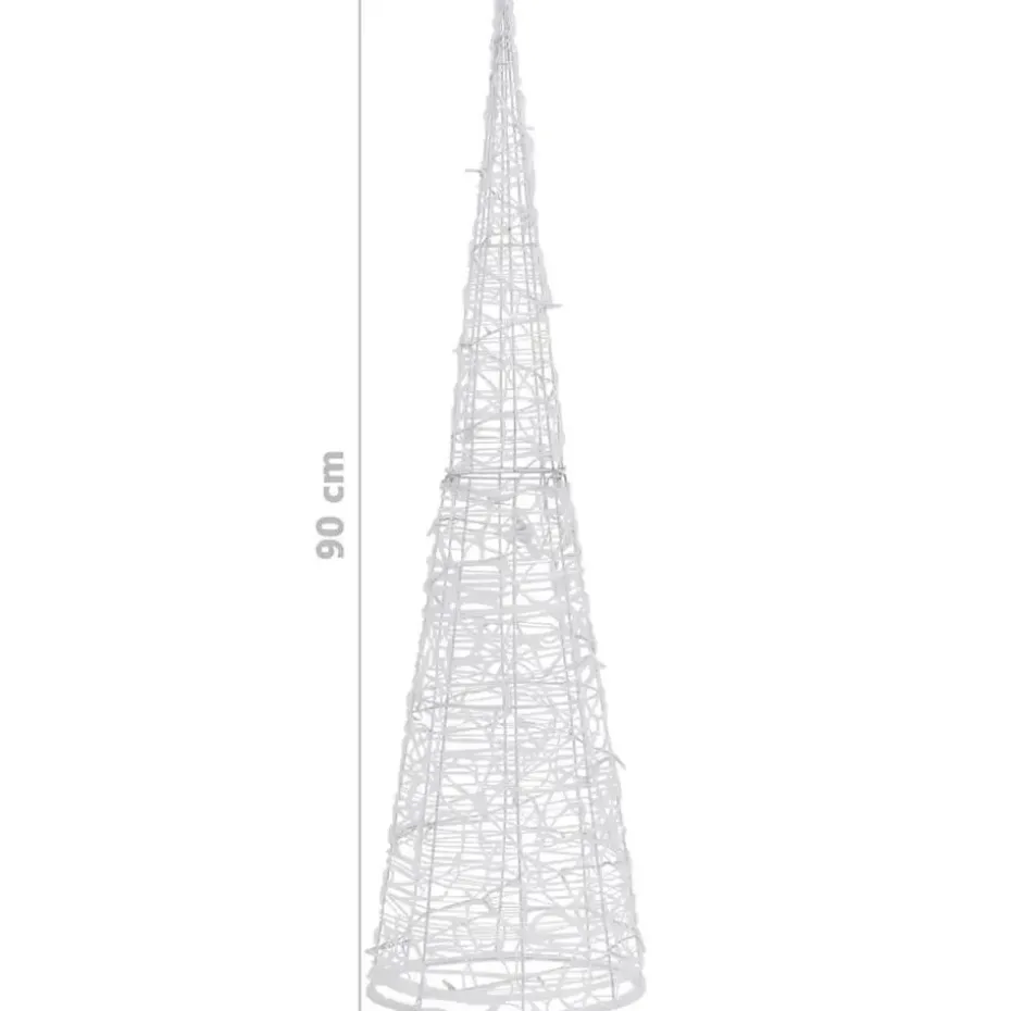 vidaXL - Lichtkegel - Blue - 90 cm