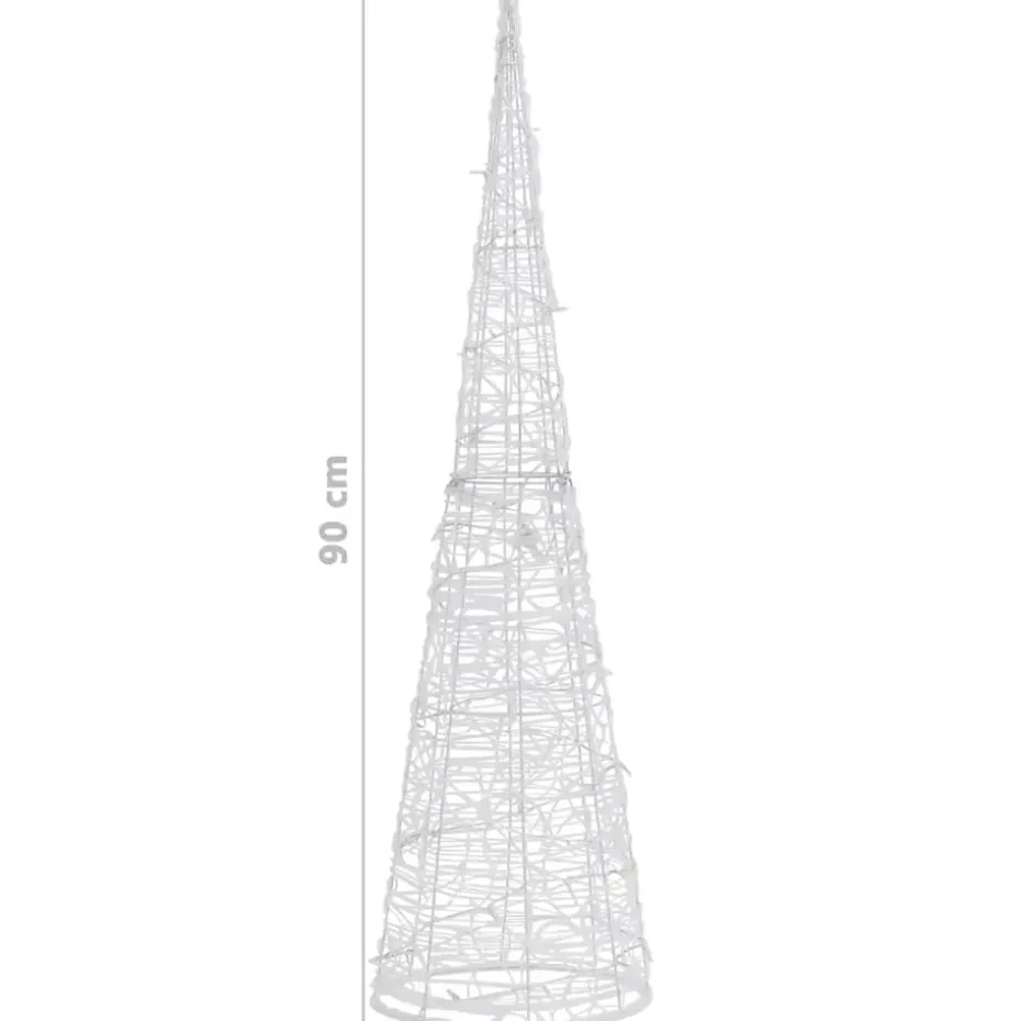 vidaXL - Lichtkegel - Cold white - 90 cm