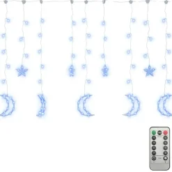 vidaXL - Lichtslinger - Blauw