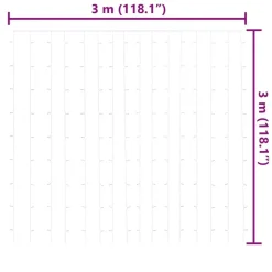 vidaXL - Lichtslinger - Blauw