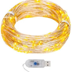 vidaXL - Lichtsnoer - Warm white - 40 m