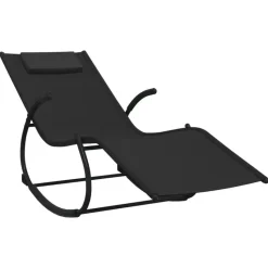 vidaXL - Ligbed - Black