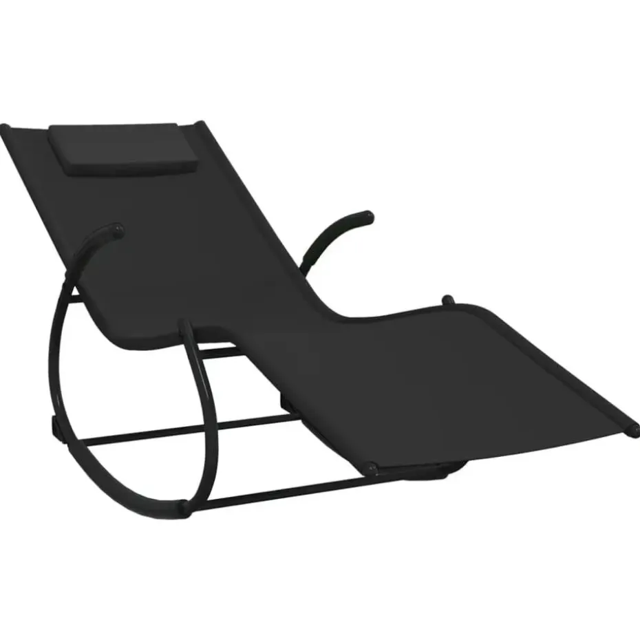 vidaXL - Ligbed - Black