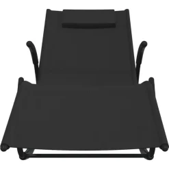 vidaXL - Ligbed - Black